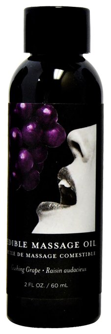 Huile de massage comestible Raisin 60ml