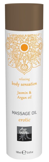 Huile de massage Erotic Jasmin et Argan 100mL