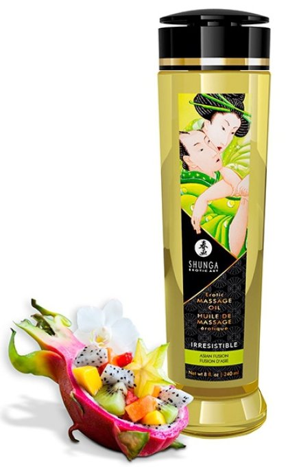 Huile de massage Irresistible Fusion d'Asie 240mL