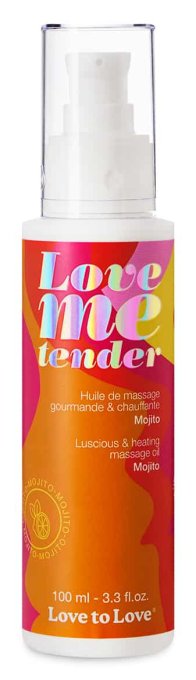Huile de massage Love Me Tender Mojito 100ml