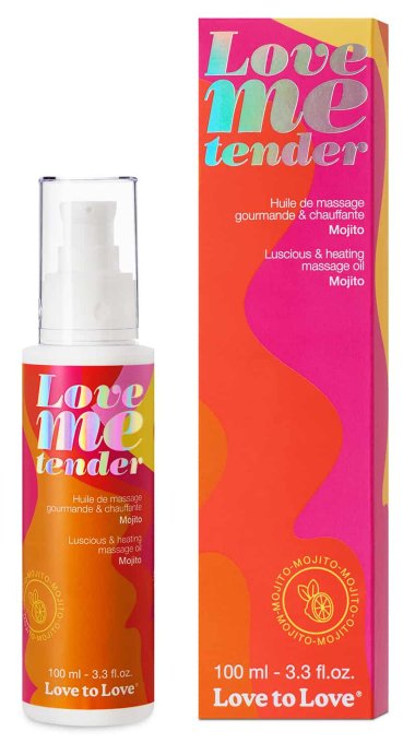 Huile de massage Love Me Tender Mojito 100ml