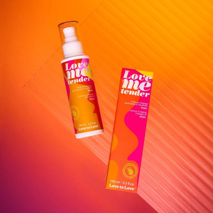 Huile de massage Love Me Tender Mojito 100ml