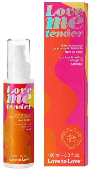 Huile de massage Love Me Tender Noix de Coco 100ml