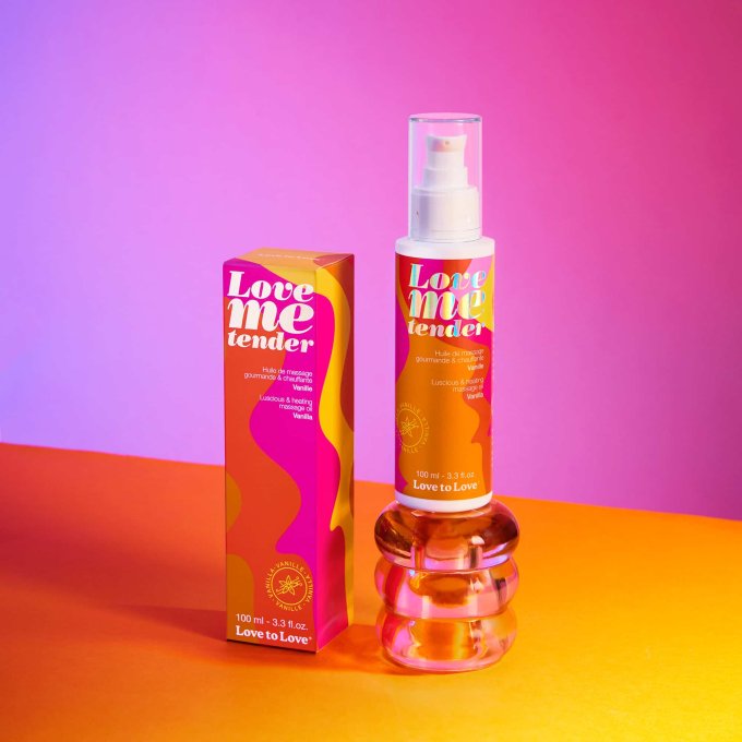 Huile de massage Love Me Tender Vanille 100ml