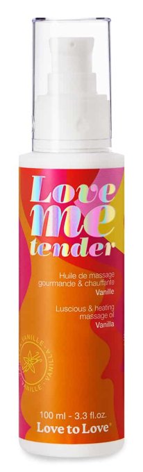 Huile de massage Love Me Tender Vanille 100ml