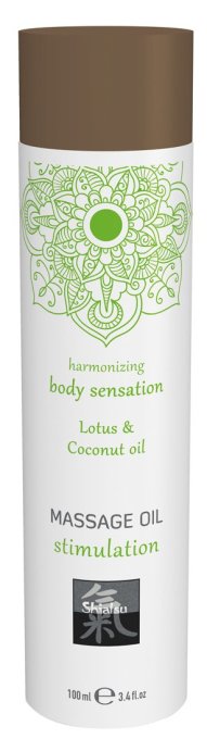Huile de massage Stimulation Lotus et Coco 100mL
