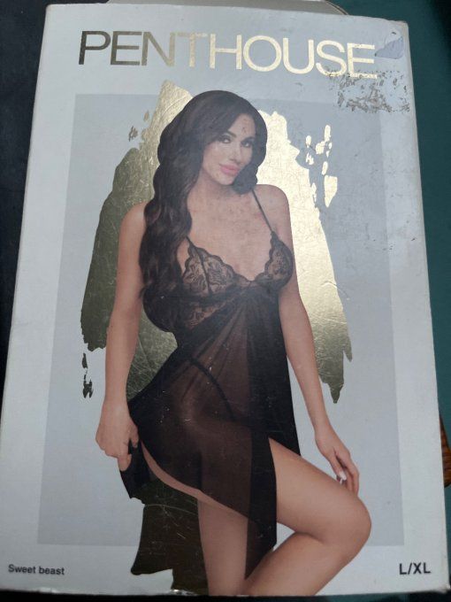 Coffret nuisette string taille L/XL