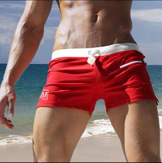 maillot de bain rouge 