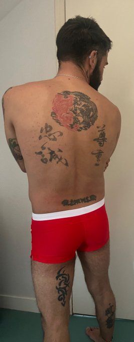 maillot de bain rouge