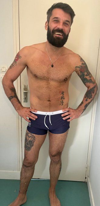 maillot de bain bleu