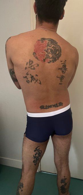 maillot de bain bleu