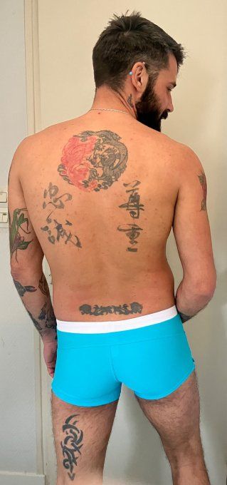 maillot de bain bleu ciel