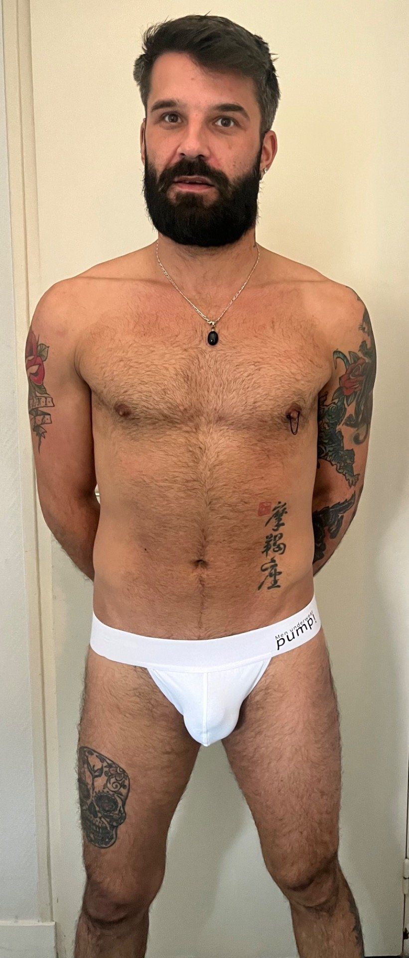 Jockstrap blanc ou noir