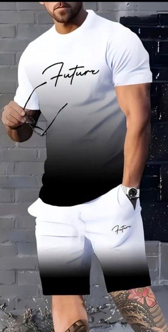 Ensemble noir et blanc 