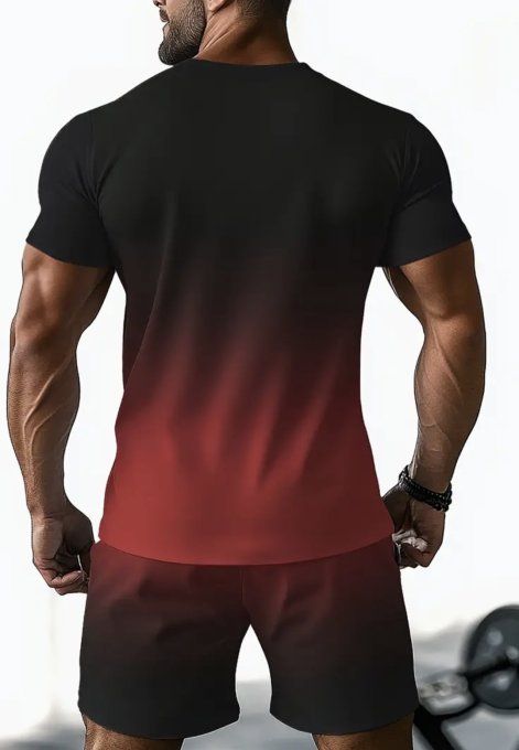 Ensemble rouge et noir 