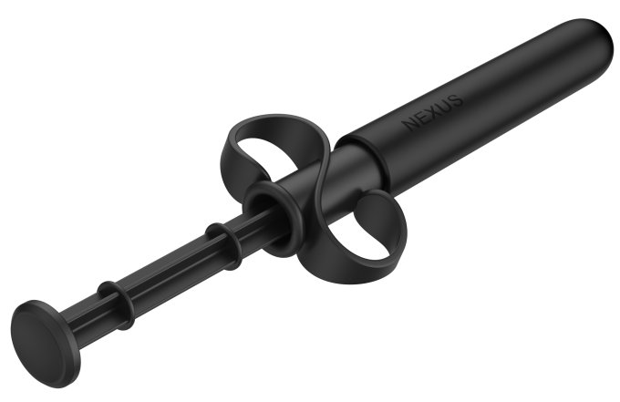 Injecteur à Lubrifiant INFINITY CLASSIC Noir | Insertion 11 x 2.1cm