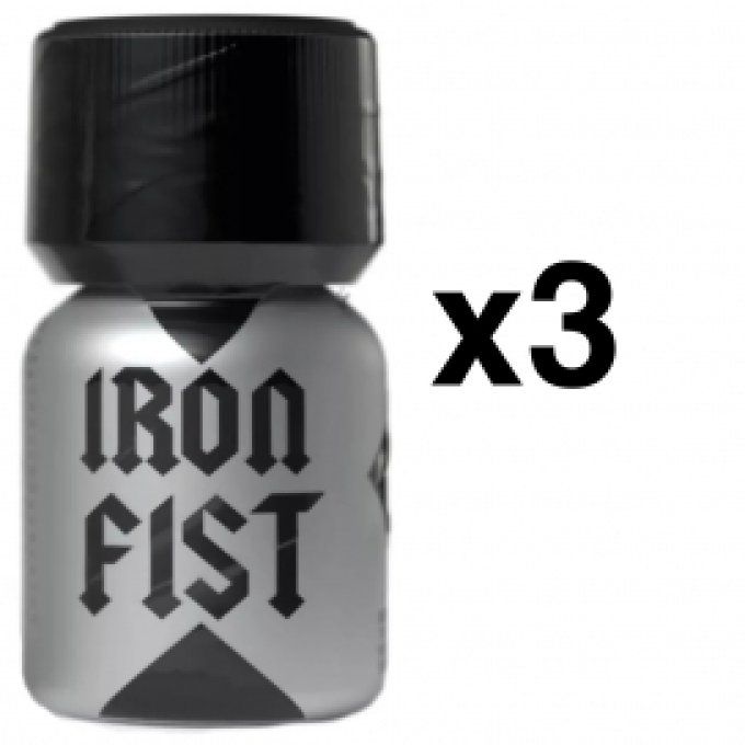 vente flash iron fist  10ml X3