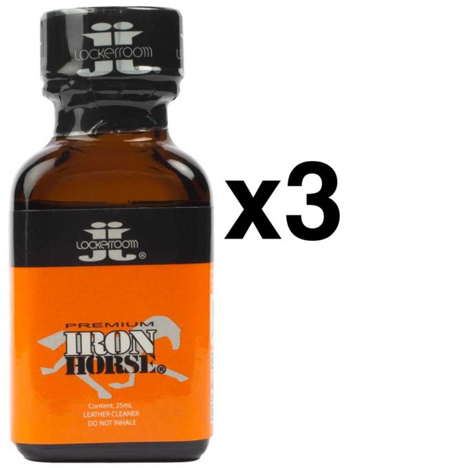 IRON HORSE PREMIUM RETRO 25ml x3