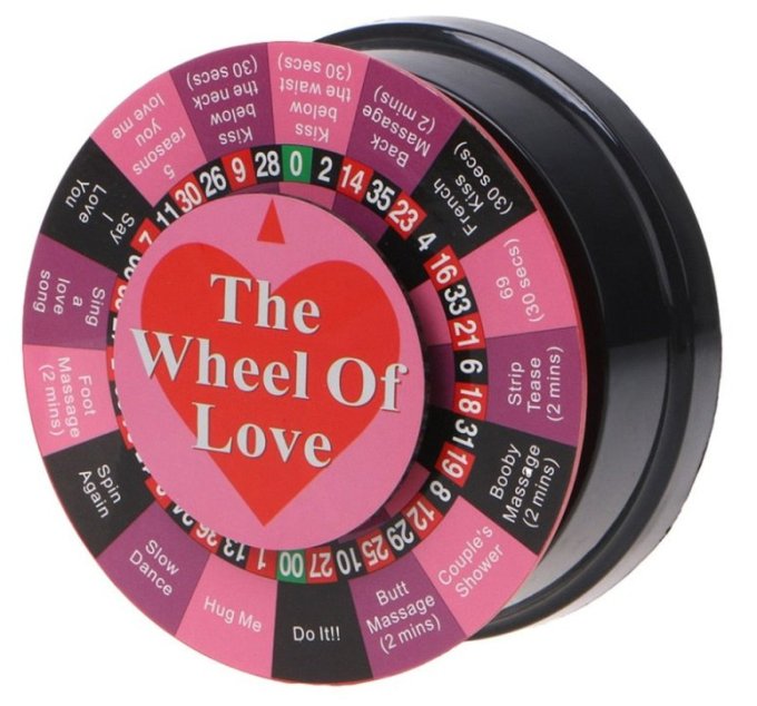 Jeu de la roue de l'amour