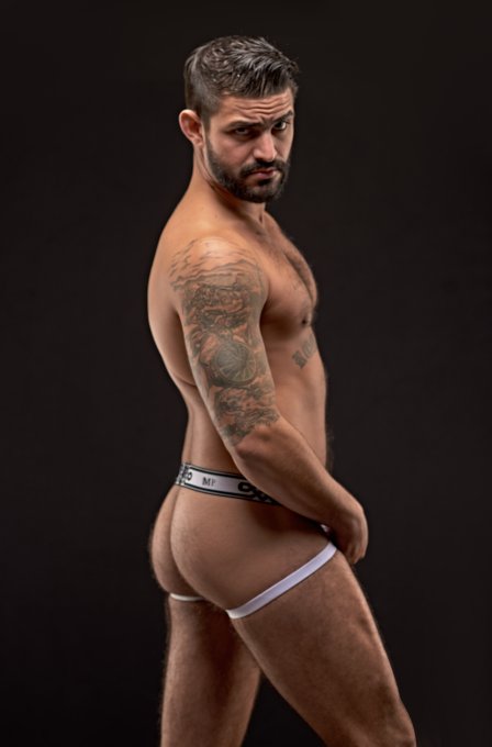 Jock Ring PEEP SHOW Blanc