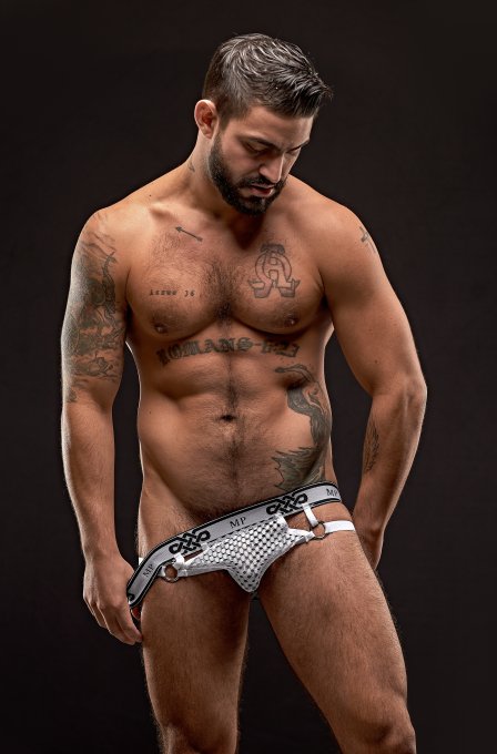Jock Ring PEEP SHOW Blanc