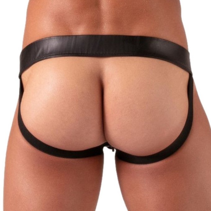Jockstrap avec lacets Bondage Noir