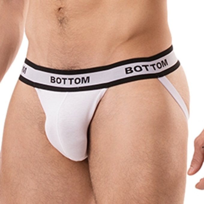Jockstrap Bottom Blanc