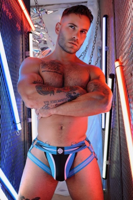 Jockstrap Circuit Breaker Bleu