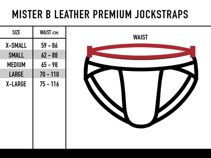 Jockstrap en cuir Mister B