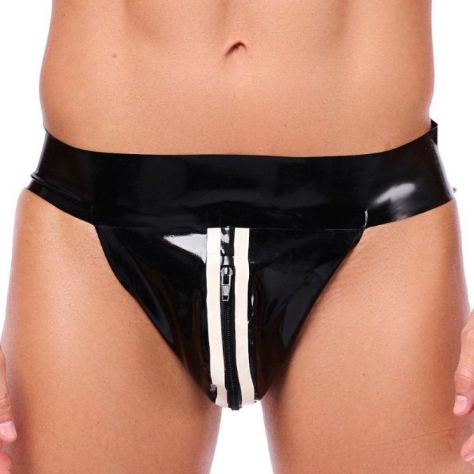 Jockstrap en latex Xrub avec Zip 