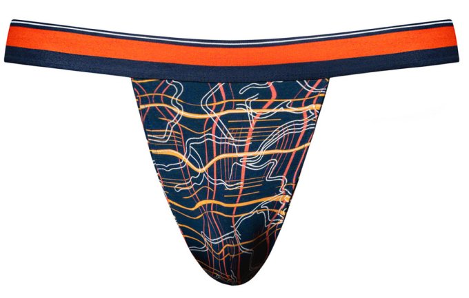 Jockstrap Soo Cumfy Bleu marine-Rouge