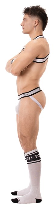 Jockstrap Top Blanc