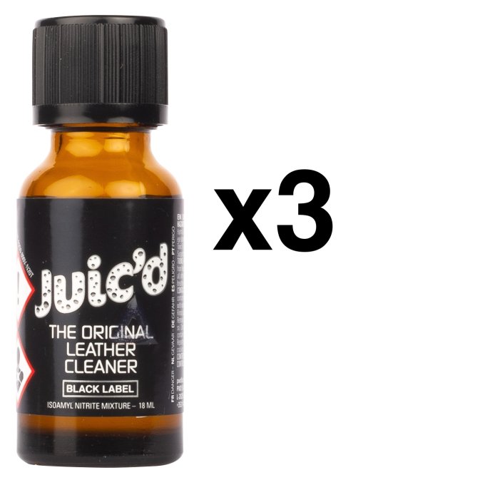 JUIC'D BLACK LABEL 18ml x3