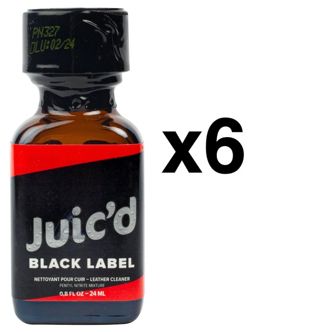 JUIC'D BLACK LABEL 24ml x6