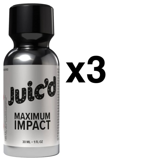 Juic'd Maximum Impact 30ml x3