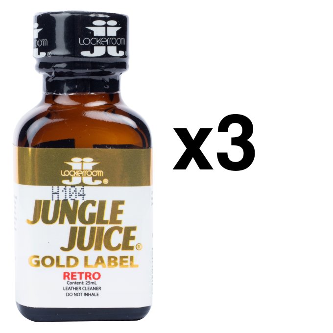 JUNGLE JUICE GOLD RETRO 25ml x3