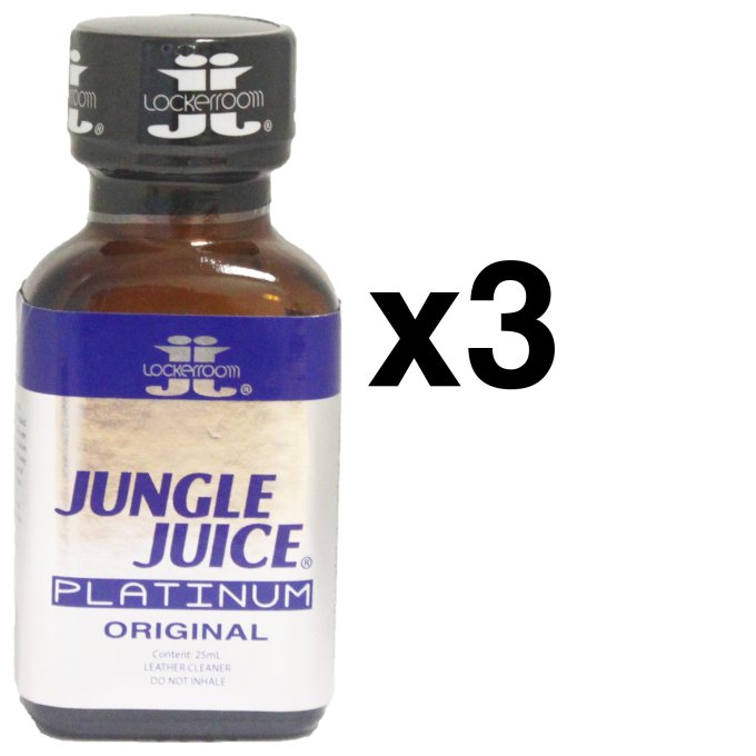 JUNGLE JUICE PLATINUM Retro 25ml x3