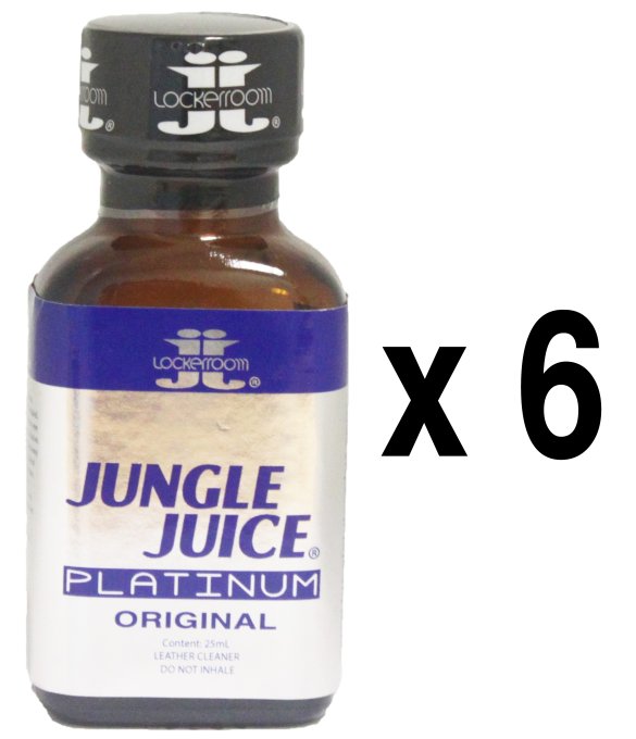 JUNGLE JUICE PLATINUM Retro 25ml x6