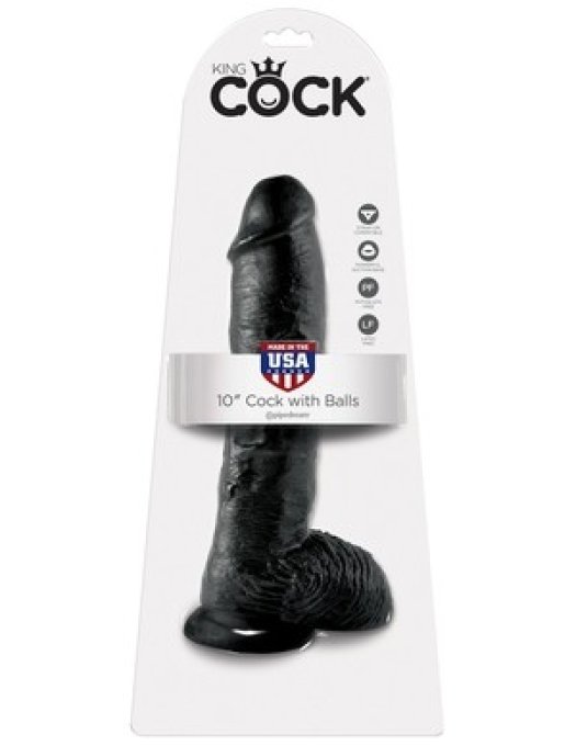 King Cock gode XXL 20 x 5.4 cm Noir