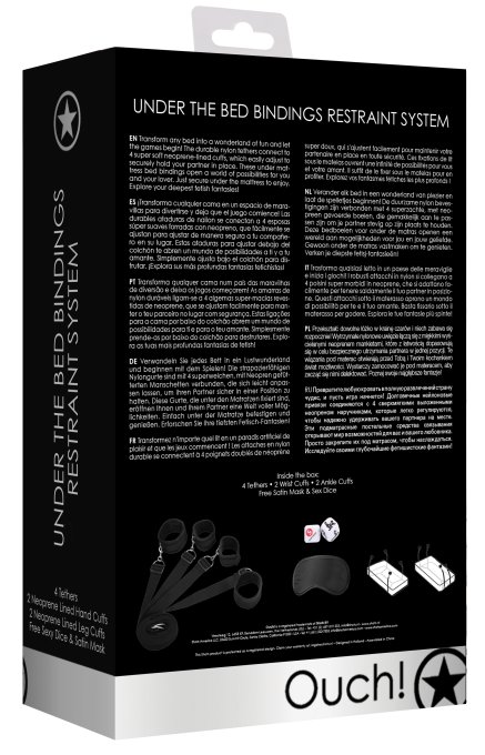 Kit 4 Attaches de lit Bondage