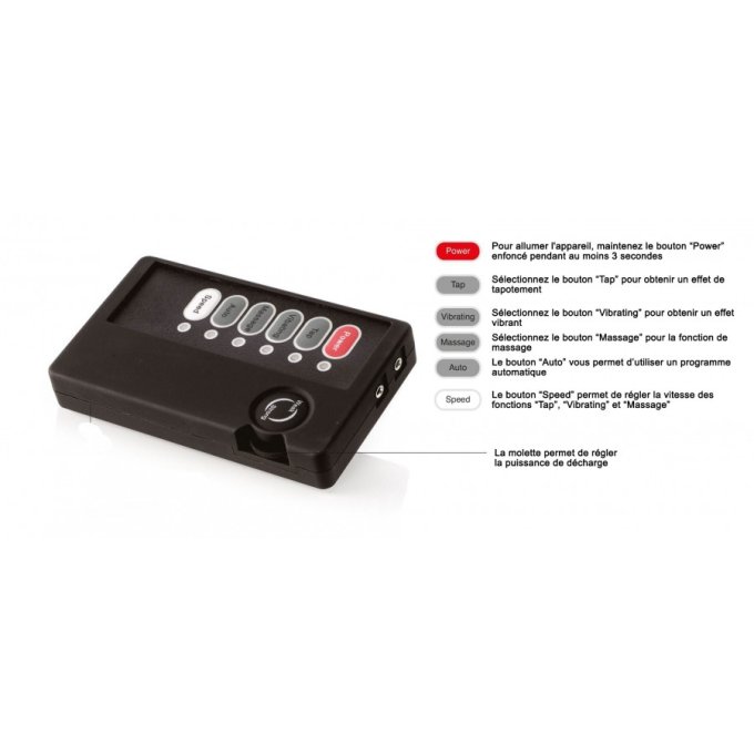 Kit Anneaux Électro et Plug Multi Shock avec Contrôleur