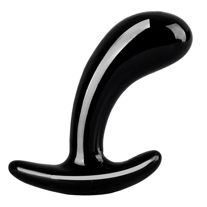 Kit de 3 Plugs Curved Three 11 x 3.5cm Noir