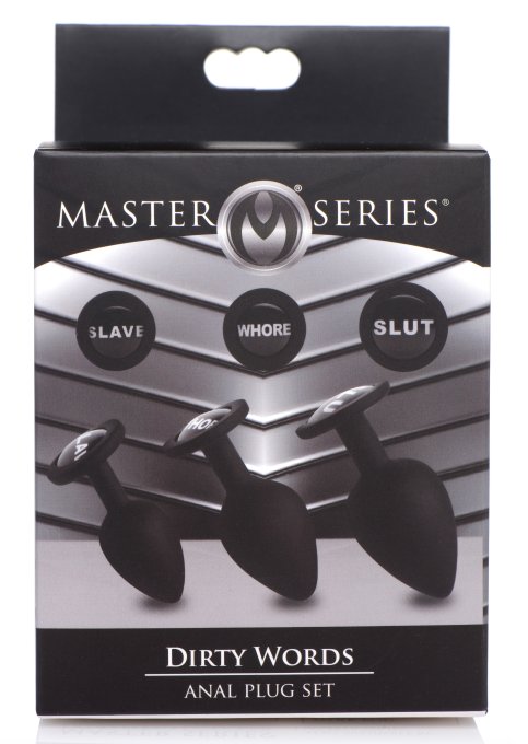 Kit de 3 plugs Dirty Words
