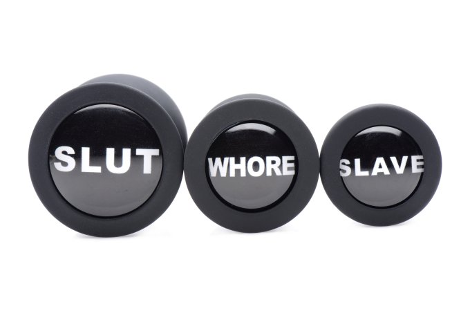 Kit de 3 plugs Dirty Words