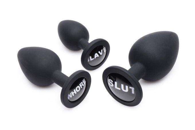 Kit de 3 plugs Dirty Words