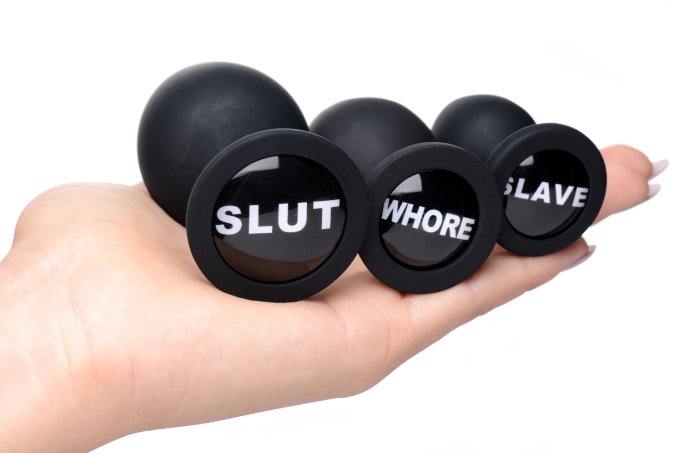 Kit de 3 plugs Dirty Words