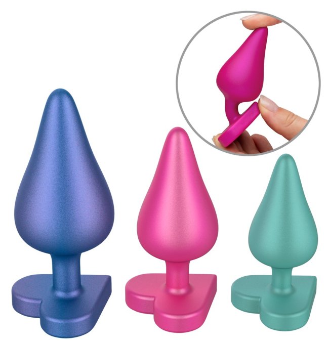 Kit de 3 Plugs en silicone Luster