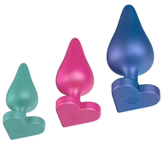 Kit de 3 Plugs en silicone Luster