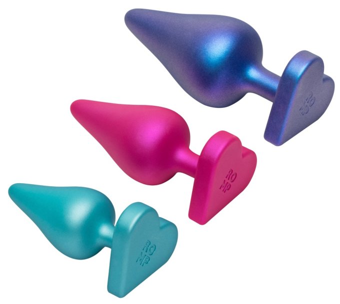 Kit de 3 Plugs en silicone Luster