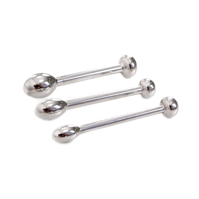 Kit de 3 plugs pour urètre 4.5cm 6 à 10mm